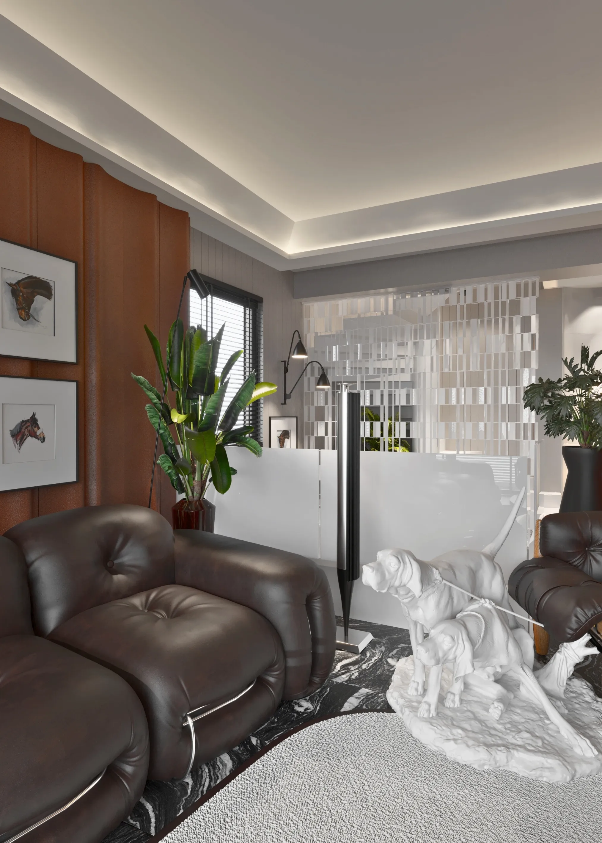 Kirecburnu Villa Master Bedroom - Calm Atmosphere and Spatial Proportion